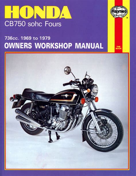 Haynes 1969 1979 honda cb750 sohc fours 736 cc owners service manual 131. - Manual del motor del grupo electrógeno caterpillar c15.